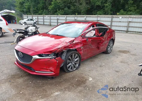 2018 Mazda Mazda6 Signature from USA, damaged, VIN JM1GL1XY9J1304172